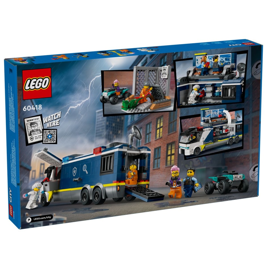 LEGO 60418 City Police Mobile Crime Lab Truck | My Toy Shop